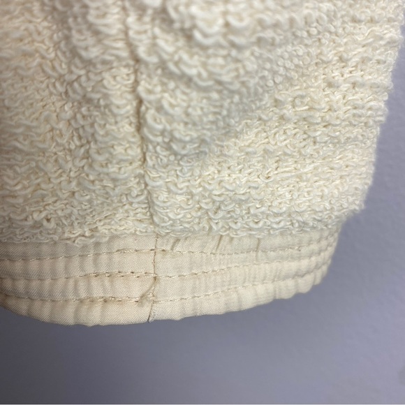 Scotch & Soda Cream Textured Cotton Open Cardigan Size 4 - Picture 10 of 11